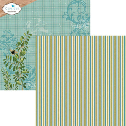 Elizabeth Craft Double-Sided Cardstock Pack 12"X12" - Harmonious Hodgepodge