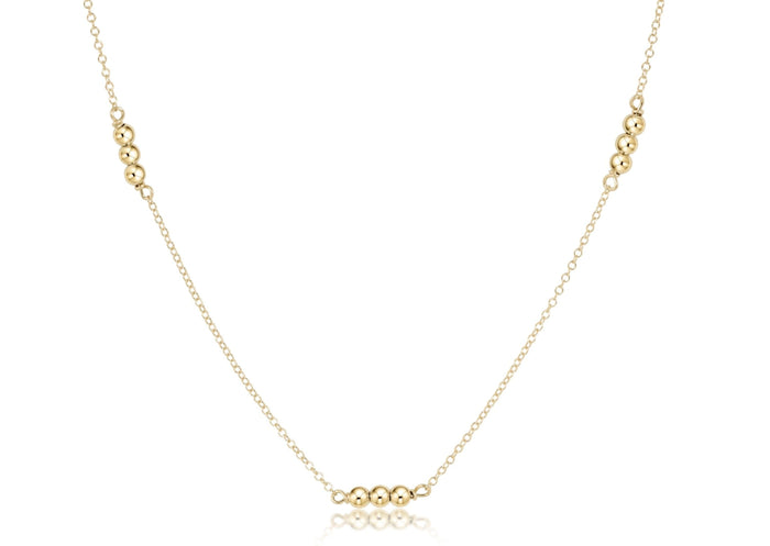 enewton: 15in Choker Joy Simplicity Chain Gold - 3mm Gold