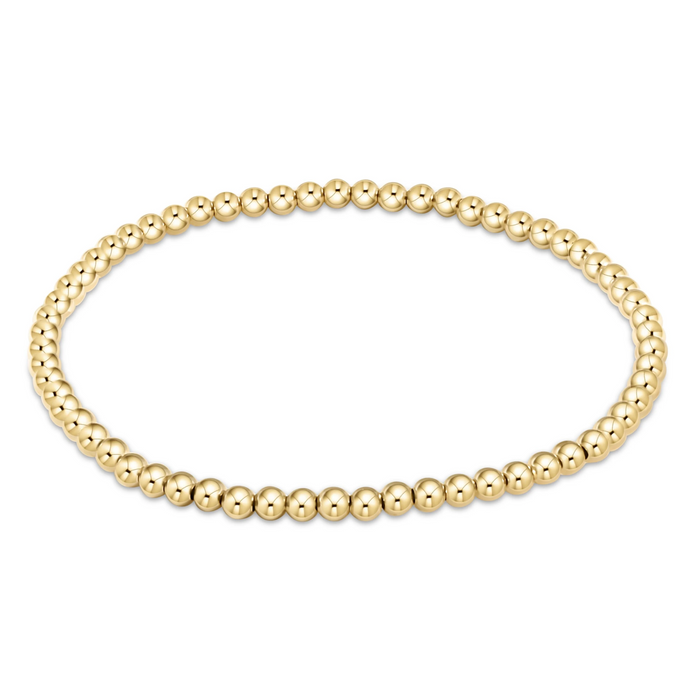 enewton: Classic Gold 3mm Bead Bracelet - B Social Boutique