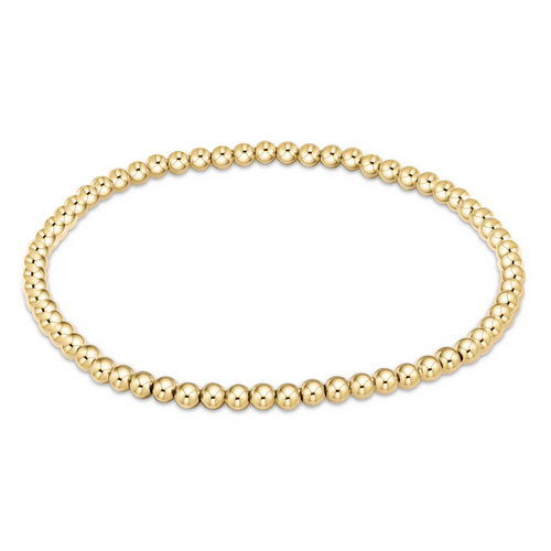 enewton: Classic Gold 3mm Bead Bracelet - B Social Boutique