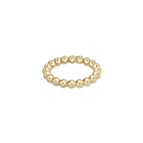 enewton: Classic Gold 3mm Bead Ring - B Social Boutique
