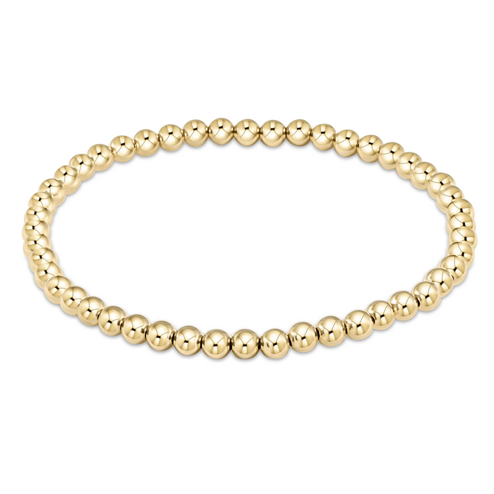 enewton: Classic Gold 4mm Bead Bracelet - B Social Boutique