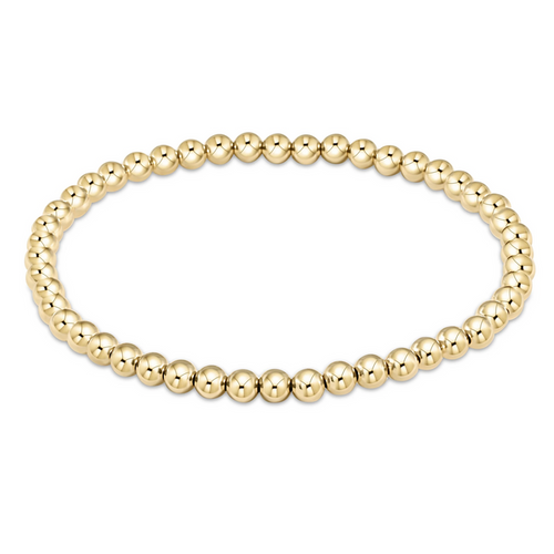 enewton: Classic Gold 4mm Bead Bracelet - B Social Boutique