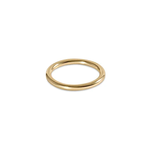 enewton: Classic Gold Band Ring - B Social Boutique