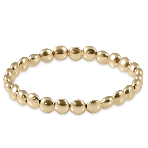 enewton: Honesty Gold 6mm Beaded Bracelet - B Social Boutique