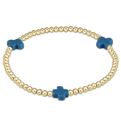enewton: Signature Cross Gold Pattern 3mm