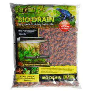 Exo Terra Bio Drain Substrate 4.4lb:Jungle Bob's Reptile World