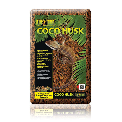 Exo Terra Coco Husk 7.2 QT Loose:Jungle Bob's Reptile World