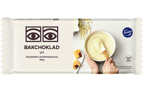 Fazer Ögon Valkoinen White Baking Chocolate 100 g | Premium White