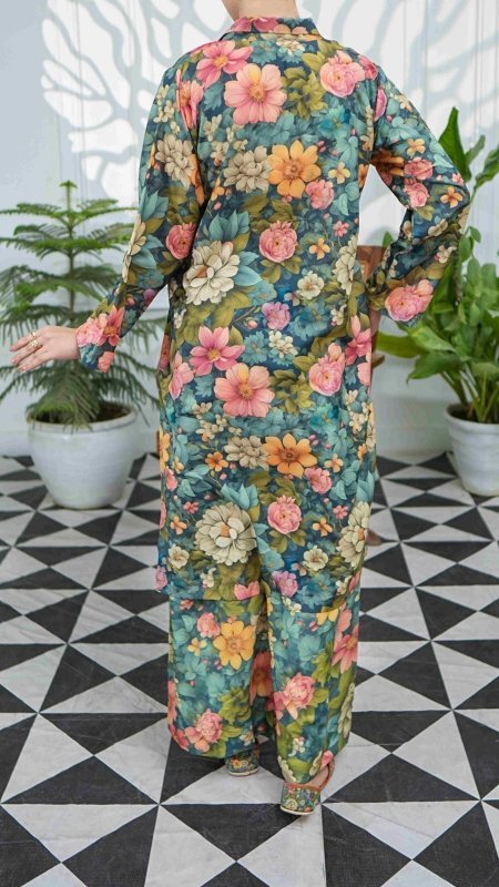 Floral Sonata Stitched X KHUSSA (COMBO SET)