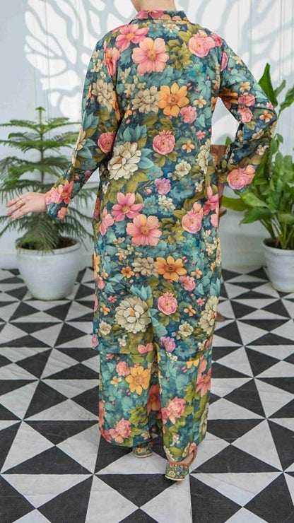 Floral Sonata Stitched X KHUSSA (COMBO SET)