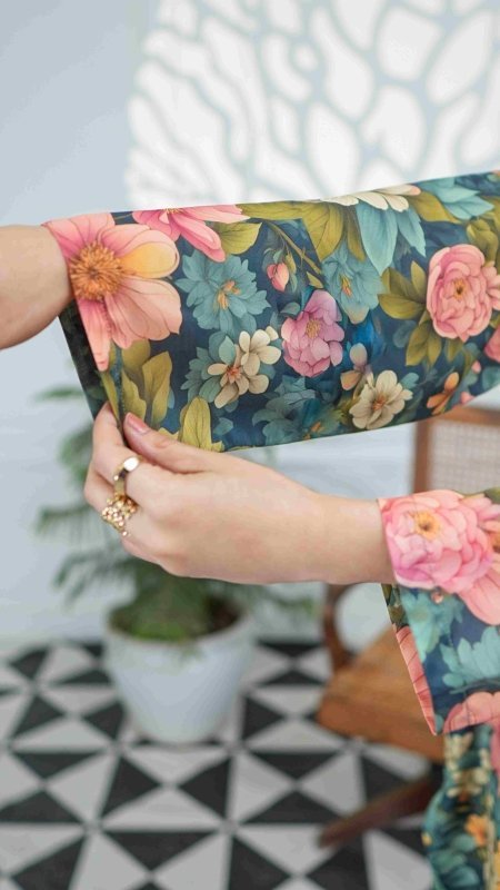 Floral Sonata Stitched X KHUSSA (COMBO SET)
