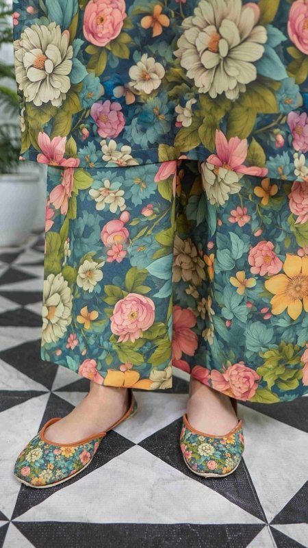 Floral Sonata Stitched X KHUSSA (COMBO SET)