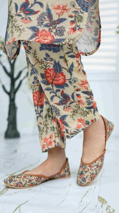 Floral Symphony Stitched X KHUSSA (COMBO SET)