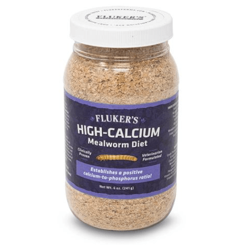 Flukers Mealworm High-Calcium Diet 6 oz.:Jungle Bob's Reptile World