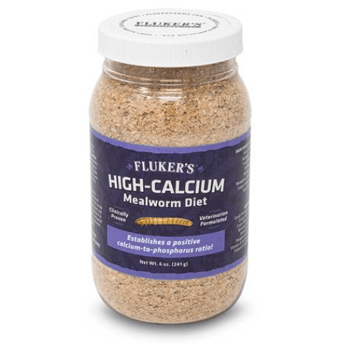 Flukers Mealworm High-Calcium Diet 6 oz.:Jungle Bob's Reptile World