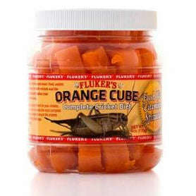 Flukers Orange Cube Cricket/Insect Feed:Jungle Bob's Reptile World