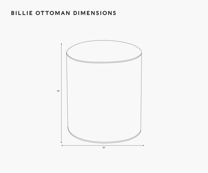 Billie Ottoman - Gracie