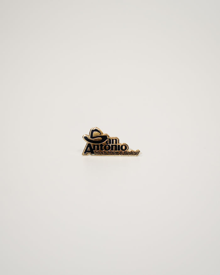 FULL LOGO GOLD/BLACK PIN