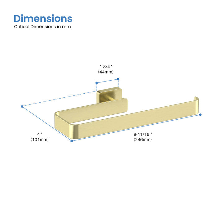Fusion 10 inch Bathroom Towel Bar - CBA-1603