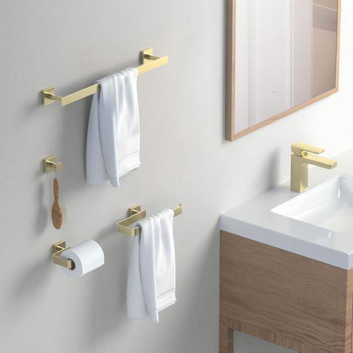 Fusion 4-Piece Bathroom Hardware Set - C-CBA16-4-2