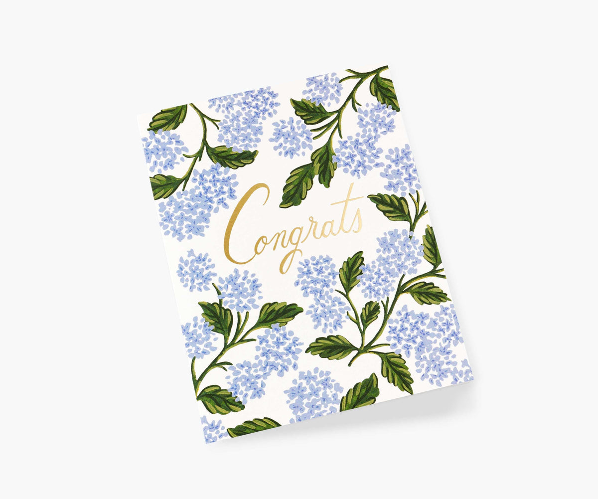 Hydrangea Congrats Cards - Boxed Set