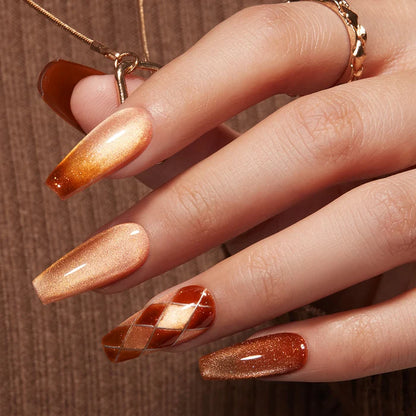 Golden Glow Gel Polish Set MODELONES #golden glow