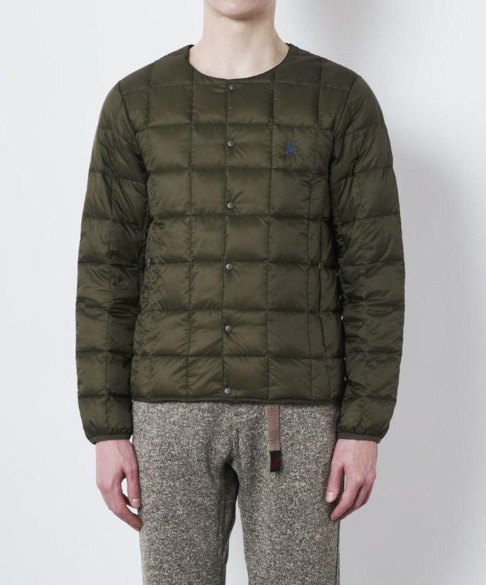 Gramicci x Taion - Inner Down Jacket Mini Puffer - Black-Vestes et Manteaux-TG-1F-001