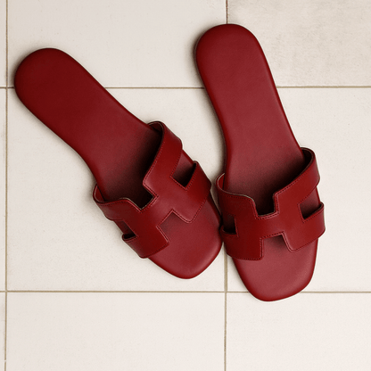 H-Flats-Crimson Red