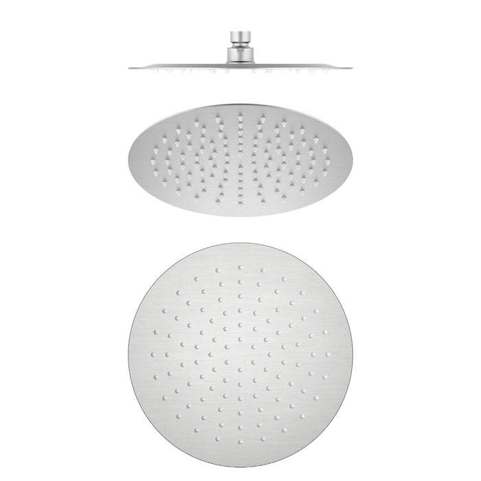 Halo 10" Metal Rain Shower Head 2mm Ultra Thin Profile  - RS100