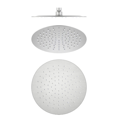 Halo 10" Metal Rain Shower Head 2mm Ultra Thin Profile  - RS100