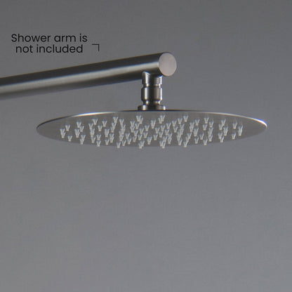 Halo 10" Metal Rain Shower Head 2mm Ultra Thin Profile  - RS100