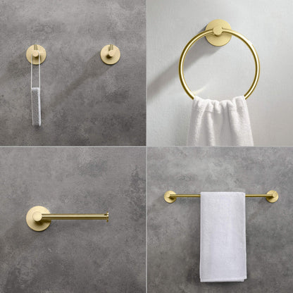 Halo 5-Piece Bathroom Hardware Set - C-CBA14-5-3