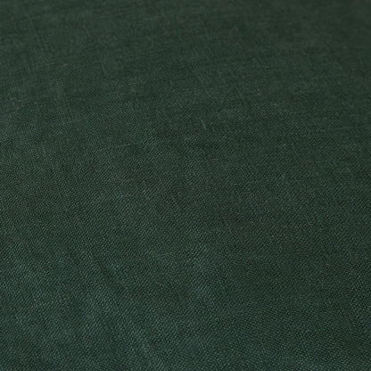 Hamptons French Linen Cushion Bottle Green 50x50cm
