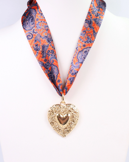 Heidi Heart Charm - Gold