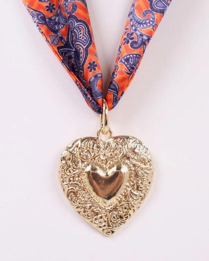 Heidi Heart Charm - Gold