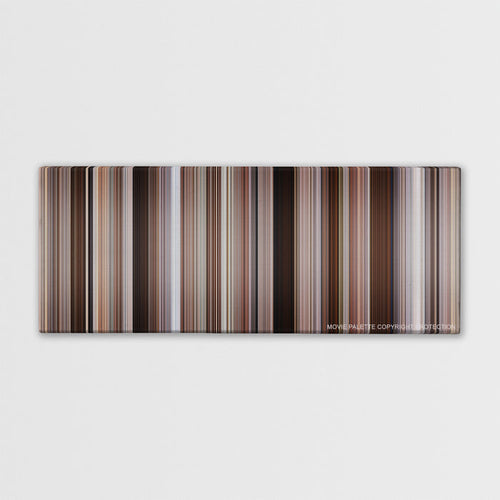 Hitch color palette canvas print: thousands of thin vertical stripes of color