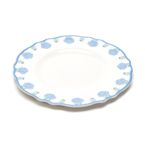 Hydrangea Melamine Dinner Plate