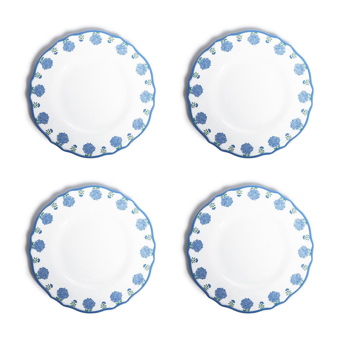 Hydrangea Melamine Dinner Plate