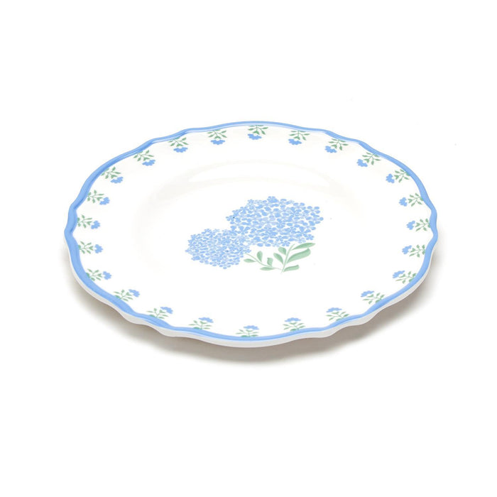 Hydrangea Melamine Salad/Dessert Plate