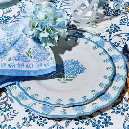 Hydrangea Melamine Salad/Dessert Plate