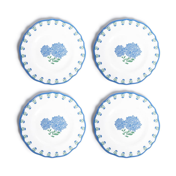 Hydrangea Melamine Salad/Dessert Plate