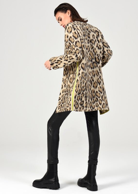 I’Cona 67156 60138 Leopard Jacket Dotique life