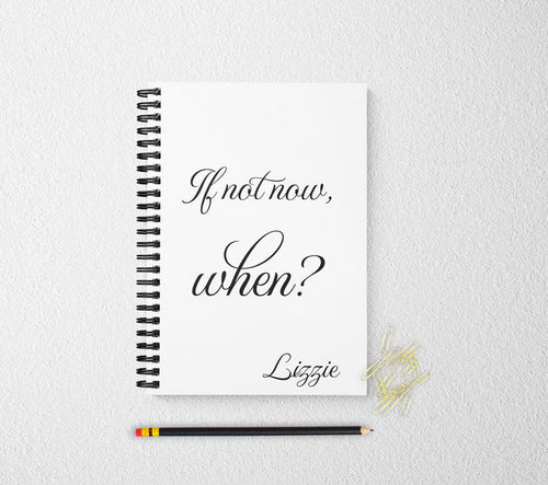 If not now notebook