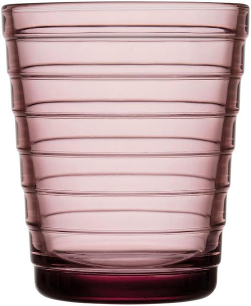 Iittala Aino Aalto Drinking Glass 22cl heather set of 2 - Soposopo