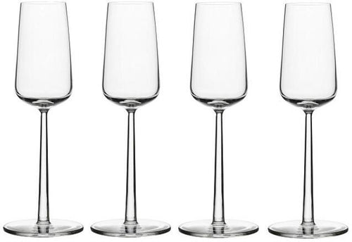 Iittala Essence Champagne Glass 21cl set of 4 - Soposopo