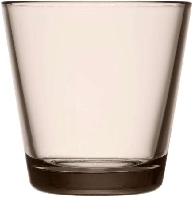 Iittala Kartio Drinking Glass 21cl set of 2 linen - Soposopo