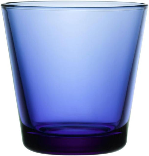 Iittala Kartio Drinking Glass 21cl ultramarine blue set of 2 - Soposopo