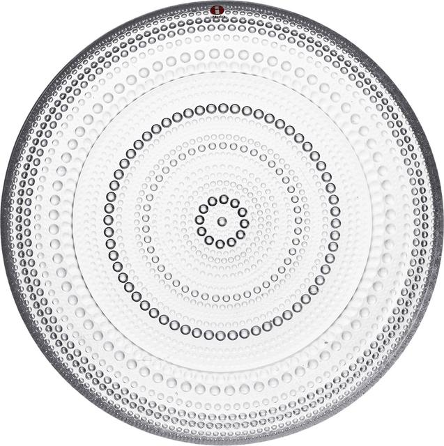 Iittala Kastehelmi Plate 25cm clear - Soposopo