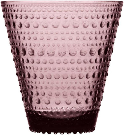 Iittala Kastehelmi Drinking Glass 30cl heather set of 2 - Soposopo